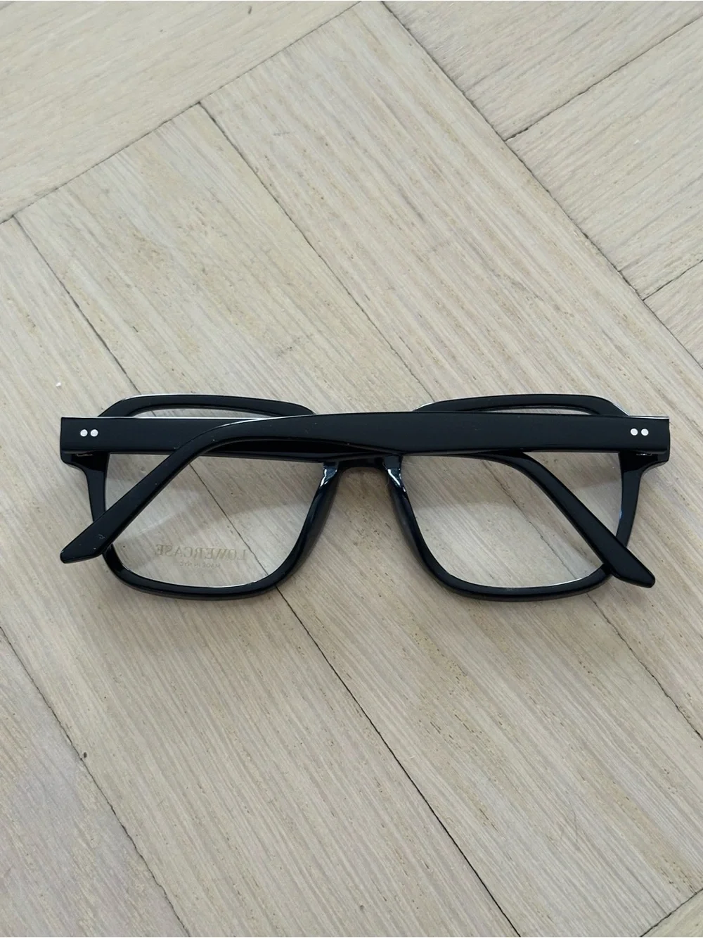 Lowercase NYC Ariel Optical Frames Black